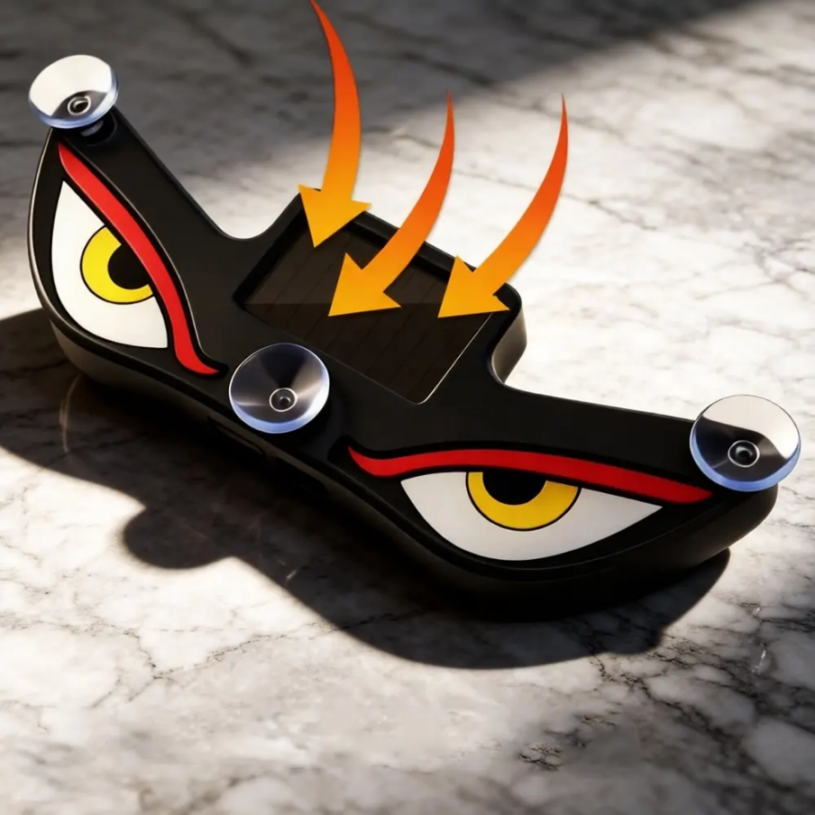 Solar Rechargeable LED Devil Eye Window Light